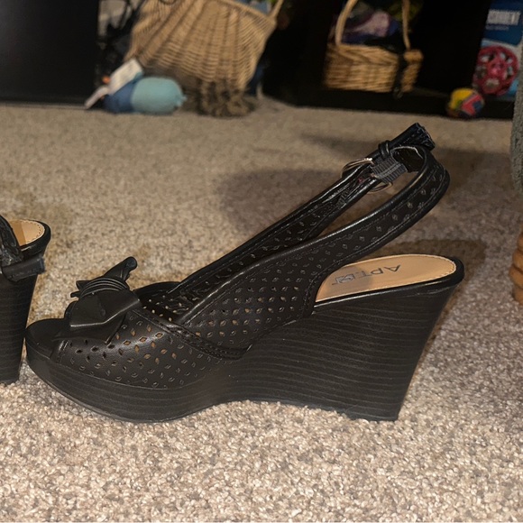 Apt. 9 wedged heels (Only worn twice) - Picture 2 of 3